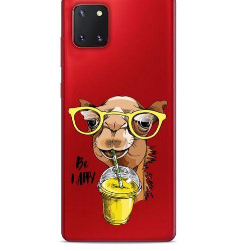 Zoologix (1) Samsung Galaxy Note 20 Şeffaf Kılıf Silikon Desenli