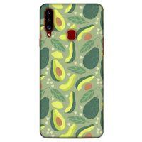 Frutix Avokado 03 Samsung Galaxy A20s Kılıf Desenli Silikon