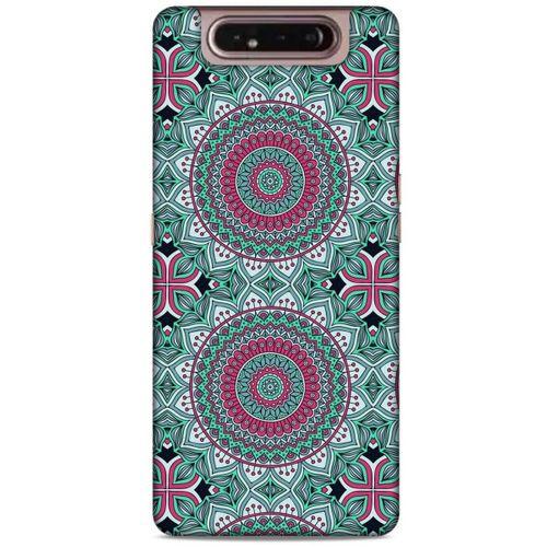 Ethnic Culture (7) Samsung Galaxy A80 Kılıf Silikon Kapak Desenli