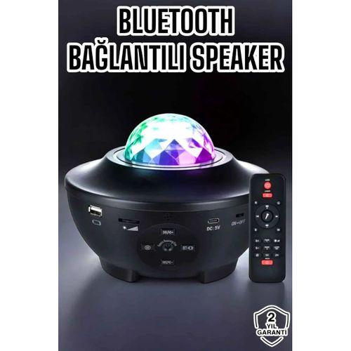 Yıldızlı Gökyüzü Projektörü Uzaktan Kumandalı Çocuklara Özel Şarjlı