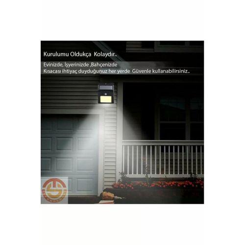 Hareket Sensörlü Solar 48 Led Bahçe Lambası