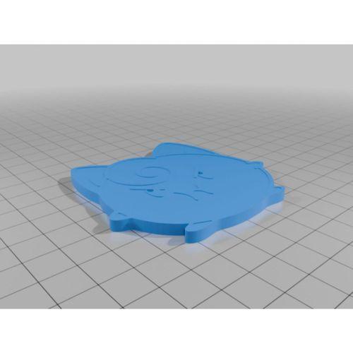 3D Baskı Sevimli Jigglypuff Pokémon Chibi Buzdolabı Mıknatısı Anahtarlık (Bu ürün Sadece Plastik parçadır - Almadan Önce Soru Sorabilirsiniz)