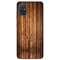 Lopard Samsung Galaxy A51 Uyumlu Kılıf Wood'X (9) Kılıf Baskılı