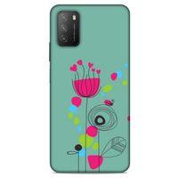 Lopard Xiaomi Poco M3 Uyumlu Kılıf Botanix (100) Shockproof Kılıf