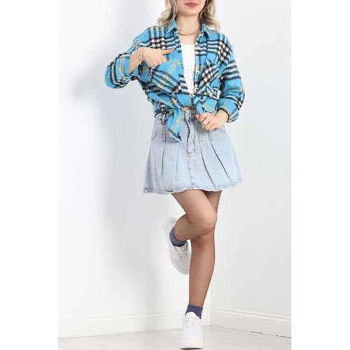 pilelistore Oduncu Gömlek Mavi