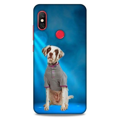 Xiaomi Mi A2 Lite Kılıf Köpek Kıyafetleri (40) Fit Silikon Kılıf Dalmaçyalı Tşirt