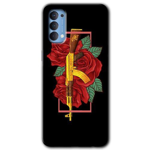 Oppo Reno 4 Kılıf HD Desen Baskılı Arka Kapak - Bedel