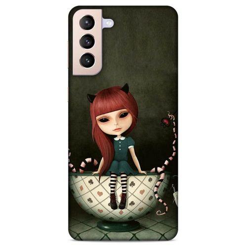 Lopard Samsung Galaxy S21 Plus Uyumlu Kılıf Manipülasyon ☻ (41) Tank Kılıf Baskılı
