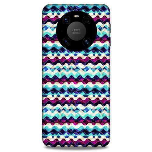 Lopard Huawei Mate 40 Pro Uyumlu Kılıf Geometrix (60) Full Koruma Kılıfı