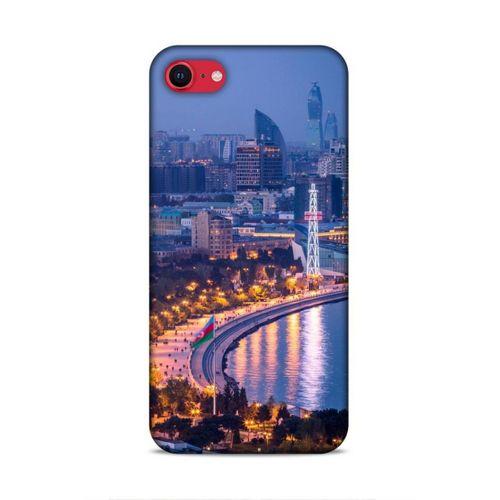 Apple iPhone SE 2020 Uyumlu Kılıf Azarbaijan (29) Arka Koruma Kılıfı Akşam Şehir
