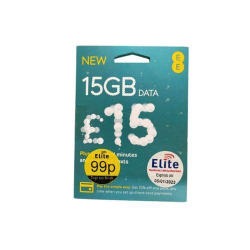 İngiliz Fiziksel Sim Kartı +44 EE