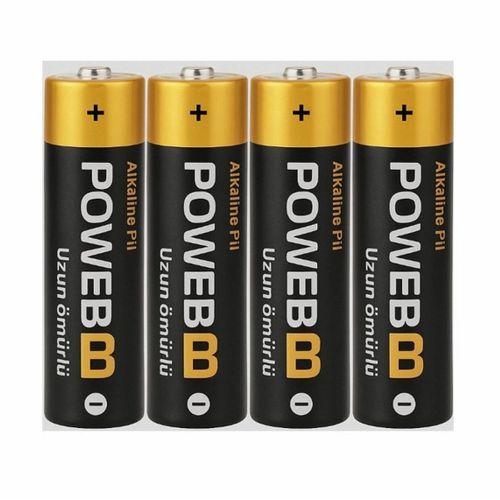 4 adet AA Alkalin Kalem Pil