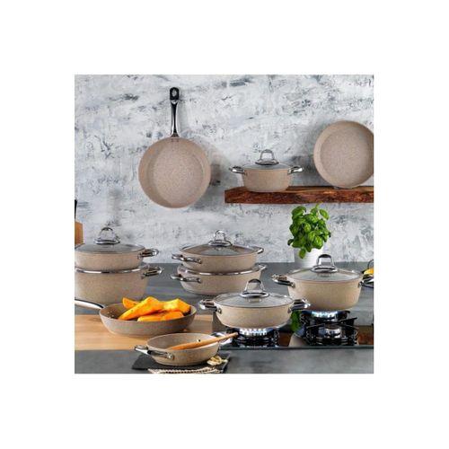 Schafer Galaxy Tech Yanmaz Yapışmaz Derin Tencere 20 Cm