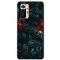 MRCİLETİSİM Xiaomi Redmi Note 10 Pro Kılıf Baskılı Kapak - Avcı Arı + 5D Tam Kaplayan Cam