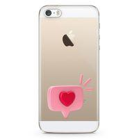 Apple iPhone 5s Kılıf Dekoratif Süsler Arka Kapak Koruma Desenli Full Koruyucu