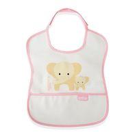 BabyJem Poli Muşamba Küçük Mama Önlüğü 030 Pembe