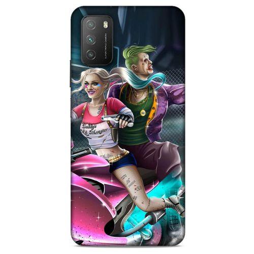 Xiaomi Poco M3 Uyumlu Kılıf Harley Quinn (28) Arka Kapak Koyu galibarda