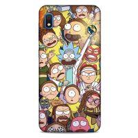 Samsung Galaxy A10 Uyumlu Kılıf Rick And Morty (34) Slim Armor Kılıf Manager Morty