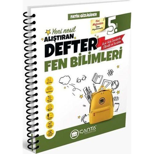5. Sınıf Fen Bilimleri Okula Yardımcı Alıştıran Defter Çanta Yayınları