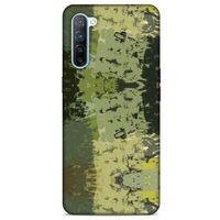 Kamuflaj 82 Oppo Reno 3 Kılıf Silikon Kapak