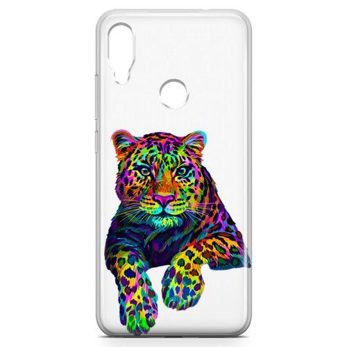 Xiaomi Redmi Note 7 Kılıf Kaplan Colorful Arka Kapak Koruma Desenli Full Koruyucu