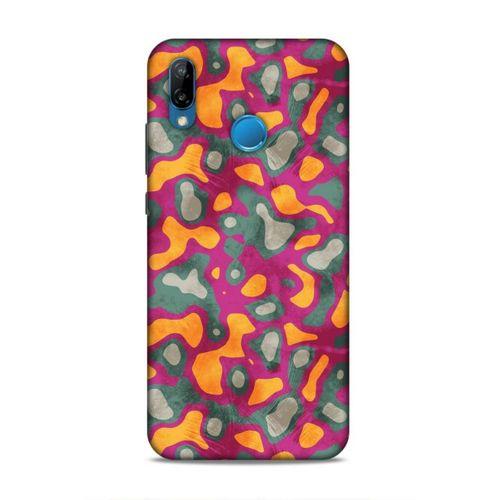 Huawei P20 Lite Uyumlu Kılıf Utopia (33) Hybrid Kılıf Taşlar