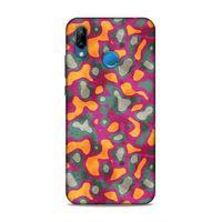 Huawei P20 Lite Uyumlu Kılıf Utopia (33) Hybrid Kılıf Taşlar