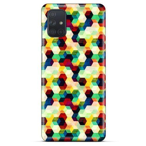 Geometrix 57 Samsung Galaxy M51 Kılıf Silikon Kapak