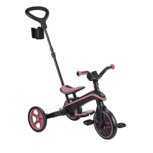 Globber Explorer 4in1 Katlanabilir Bisiklet Koyu Pastel Pembe
