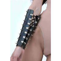 Çivi Detaylı Kol Takısı, Vücut Aksesuar Deri Harness - Brf1270