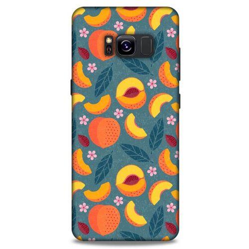Frutix Şeftali 01 Samsung Galaxy S8 Kılıf Desenli Silikon
