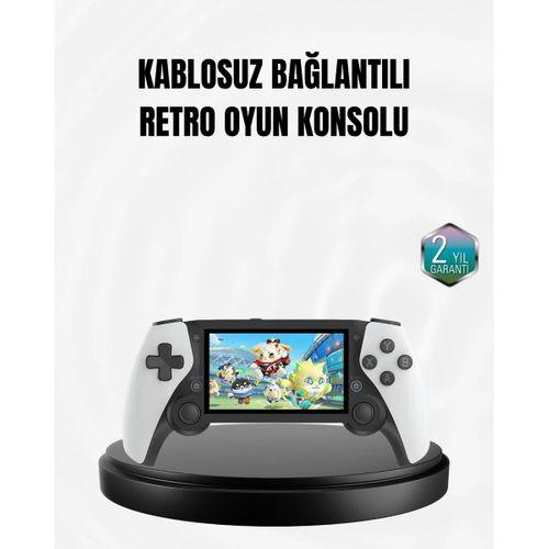 4.3 İnç Ekranlı Retro Oyun Konsolu – 64 Gb Hafızalı, Şarjlı Ve Multimedya Destekli