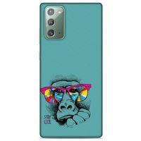 Animax Cool Maymun Samsung Galaxy Note 20 Kılıf Desenli Silikon