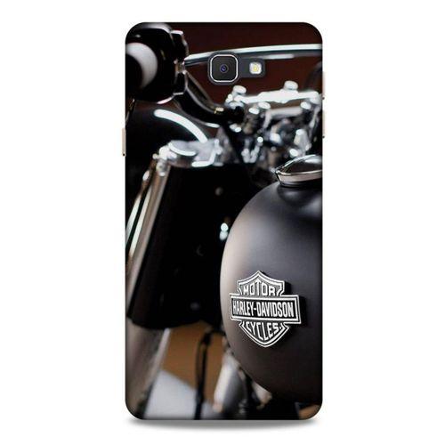 Samsung Galaxy J7 Prime Uyumlu Kılıf Motorsiklet (48) Bumper Kılıf Harley