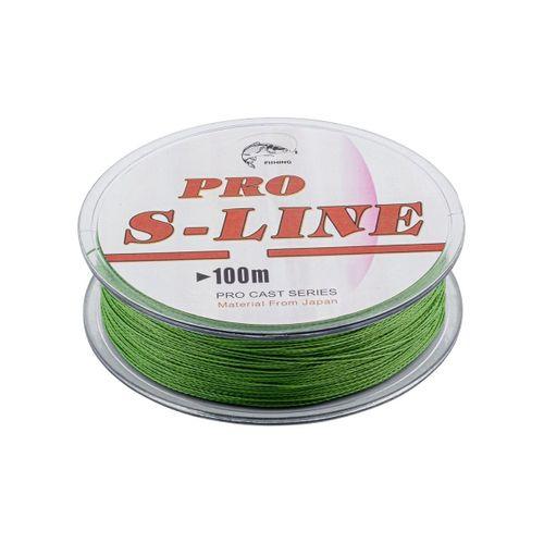 İp Örgü Misina - 4 Kat - Pro S-Line - 100mt - 0.20mm - 9,99kg Çeker