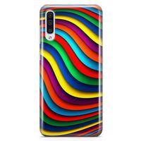 Samsung Galaxy A50 Kılıf Futurustik Arka Kapak Koruma Desenli Full Koruyucu