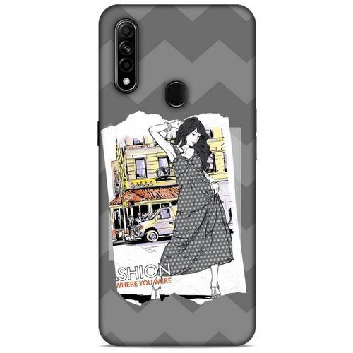 Sokak Modası 19 Oppo A31 Kılıf Desenli Silikon