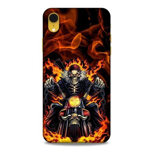 Apple iPhone XR Uyumlu Kılıf Motorsiklet (10) Full Koruma Kılıfı Harley Davidson