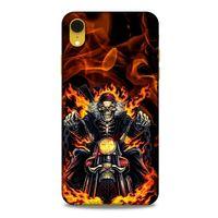 Apple iPhone XR Uyumlu Kılıf Motorsiklet (10) Full Koruma Kılıfı Harley Davidson