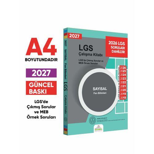 2027 LGS 8 Sınıf Çıkmış ve MEB Örnek Sorular Matematik-FEN SAYISAL Çalışma Kitabı 2li Kitap SETİ