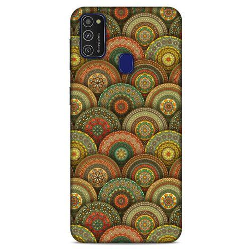 Ethnic Culture (32) Samsung Galaxy M21 Kılıf Silikon Kapak Desenli