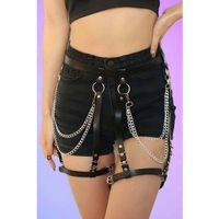 Zincirli Seksi Jartiyer Harness - Brf958