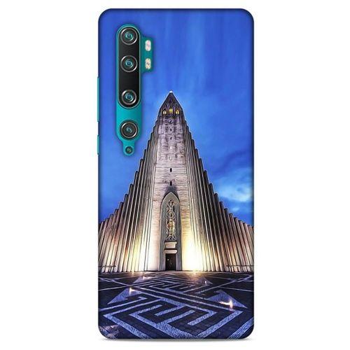 Xiaomi Mi Cc9 Pro Kılıf Dünya Mimarisi (38) Neo Hybrid Kılıf Church of Hallgrimur