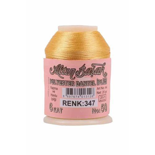 3 Adet Altınbaşak Oya ve Dantel İpi 20 gr - Royaleks - No: 347