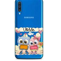 Zoologix (68) Samsung Galaxy A50 Şeffaf Kılıf Silikon Desenli
