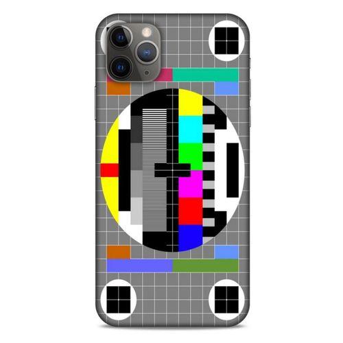 Retro (24) Desen Darbe Emici Kılıf Renkli Apple Iphone 11 Pro Max Kılıf
