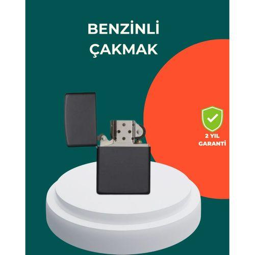 Çakmak Parlak Siyah Doldurulabilir Hedyelik Eşya