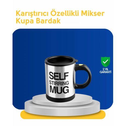 Pratik Ve Dayanıklı Termos Kupa | Tek Tuşla Otomatik Karıştırma