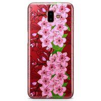 Samsung Galaxy J6 Plus Kılıf Fethiye Çiçekleri Arka Kapak Koruma Desenli Full Koruyucu