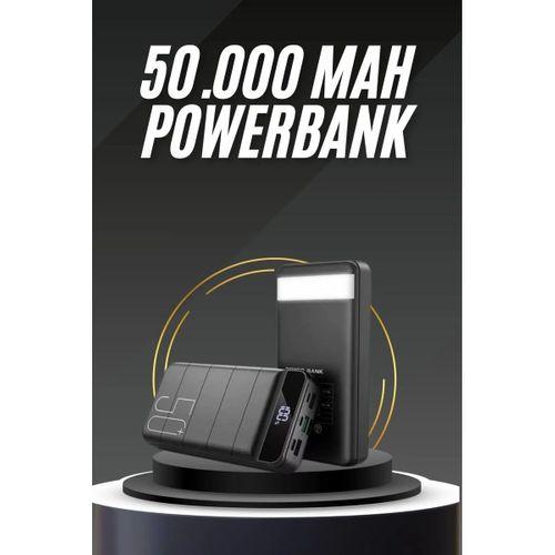 50.000 Mah Led Dijital Göstergeli Usb Çıkışı Powerbank